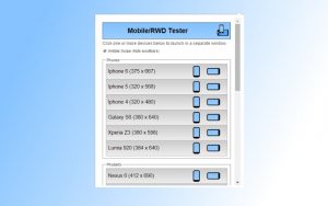 Responsive Tester