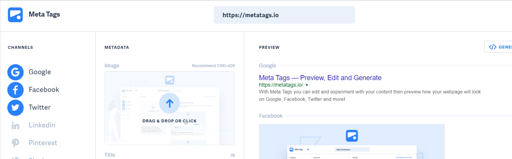 Metatags.io