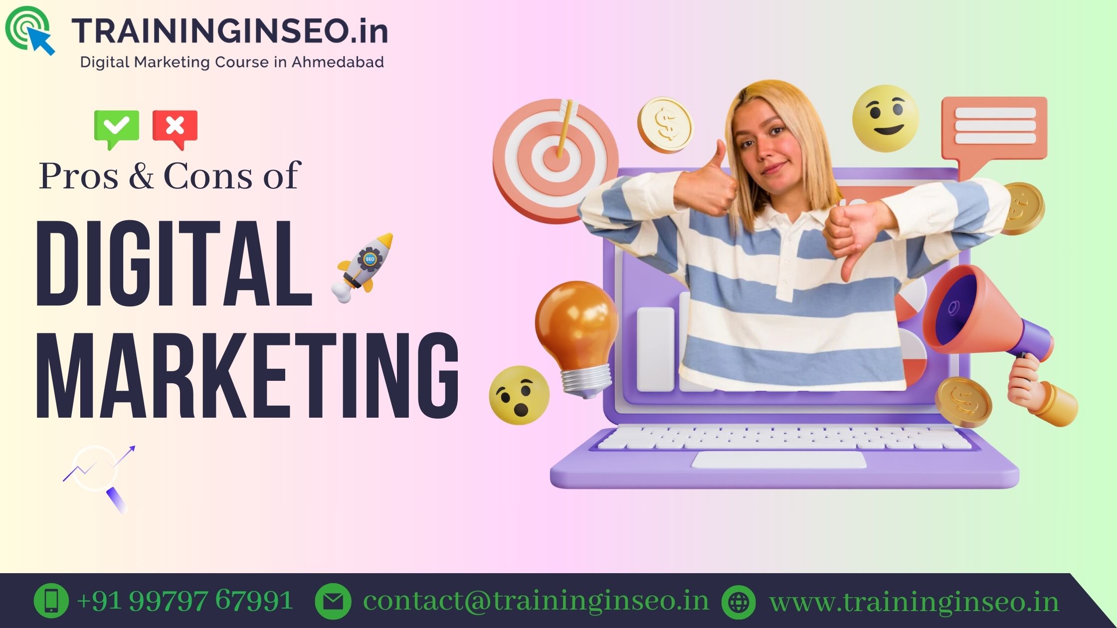 Pros and Cons of Digital Marketing
